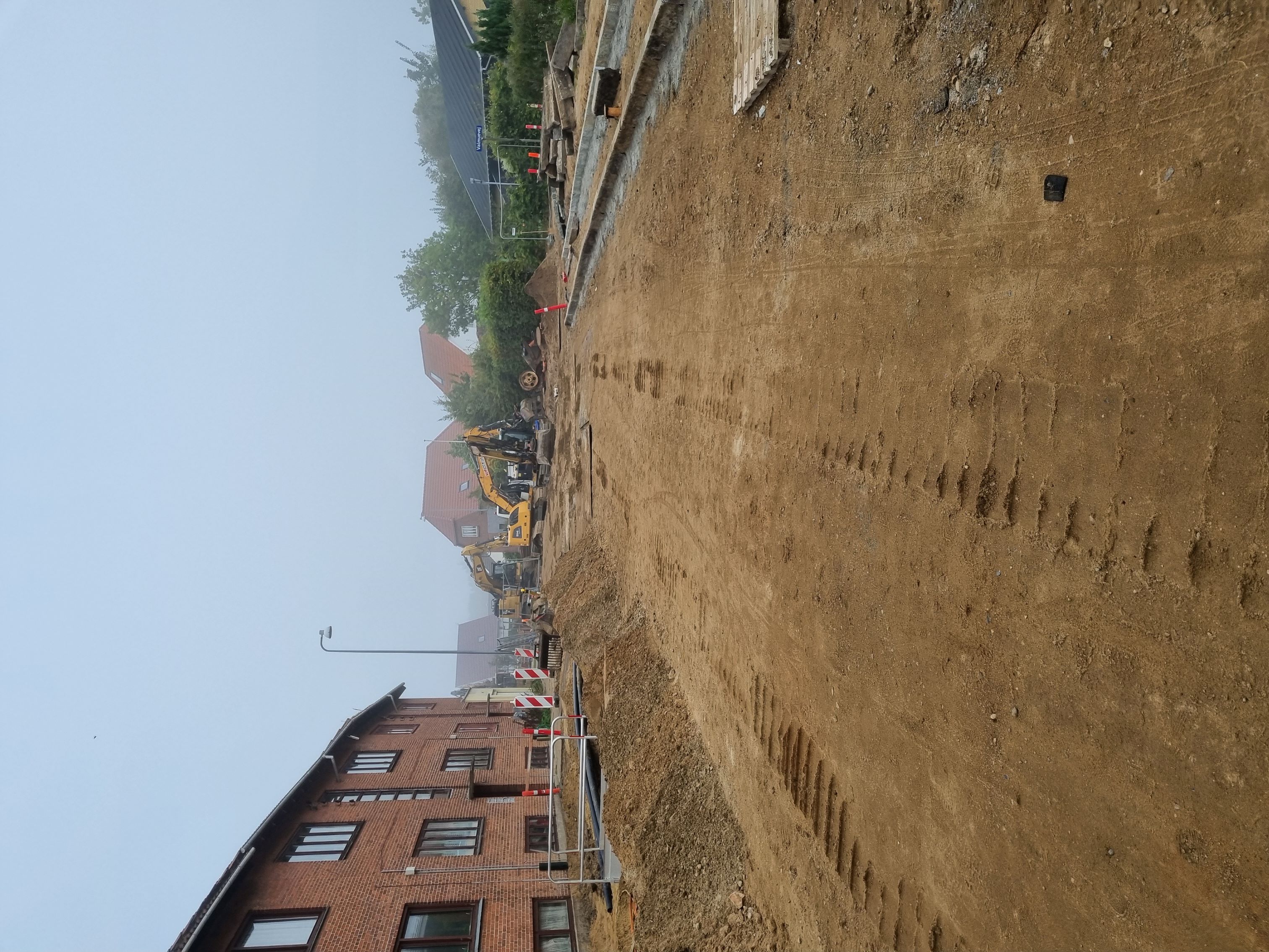 Etape 5 og 9 af arbejdet med regnvandsledninger i Nørrebrogadekvarteret