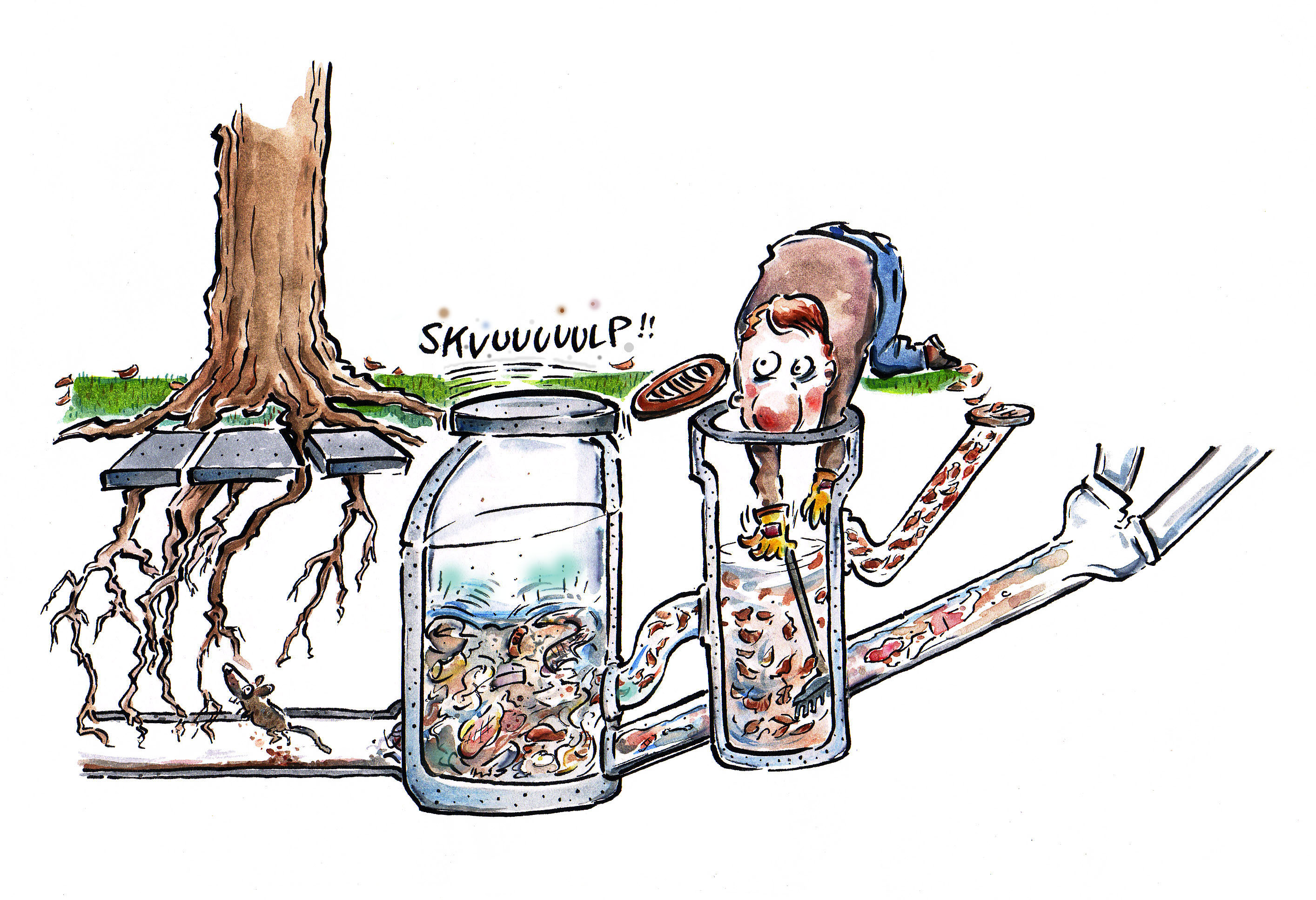 Læs vores info-folder "Vedligehold af private kloakker"