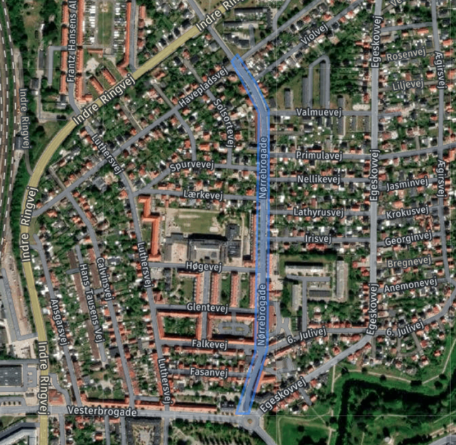 Kloakarbejdet på Nørrebrogade skrider nu planmæssigt frem