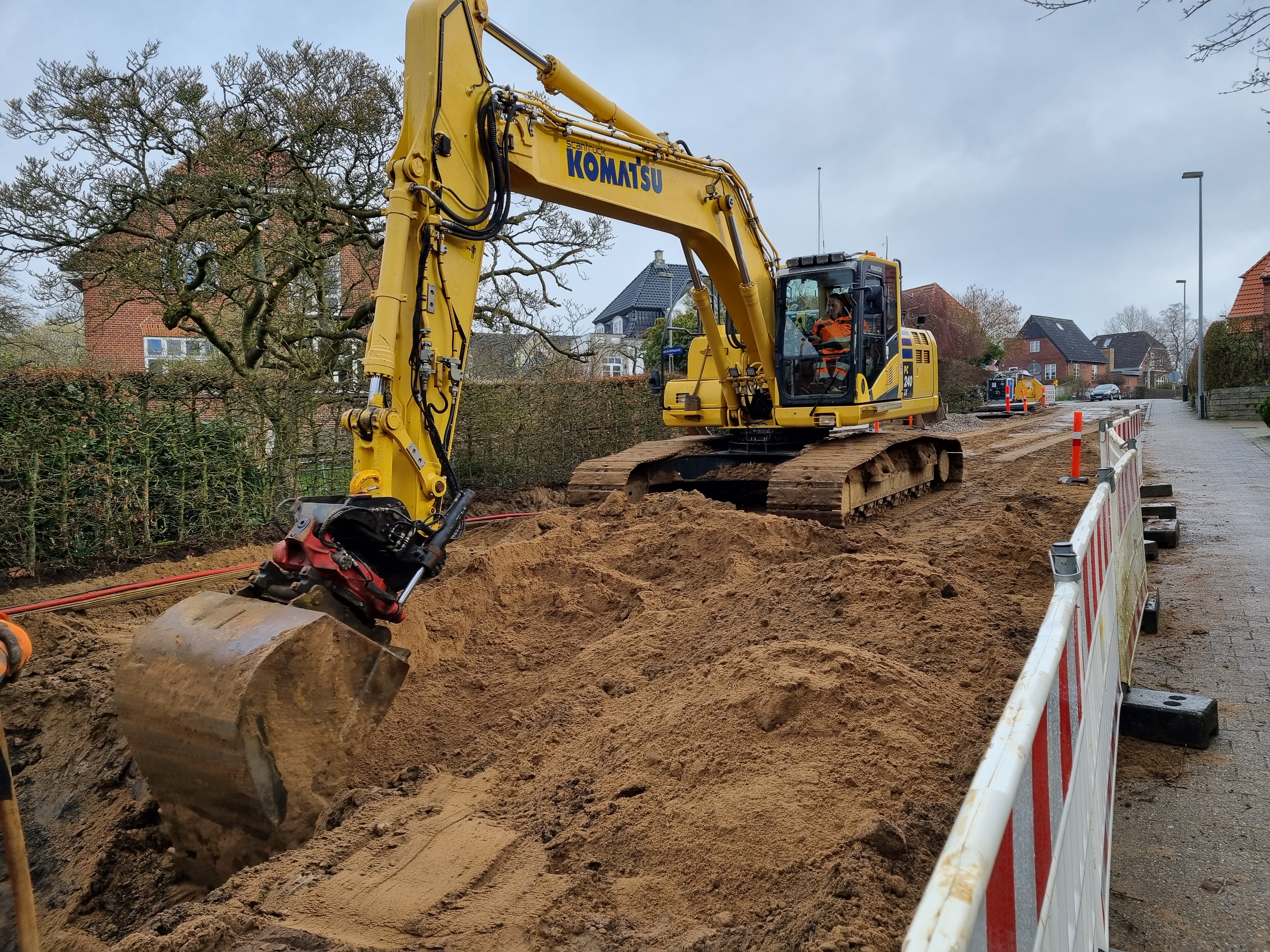 Vi spærrer Jernbanegade